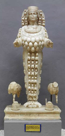 Artemis of Ephesus Statue in Ephesus Archeological Museum