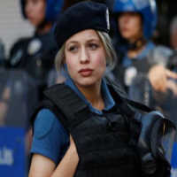 Police Girl in Turkey
