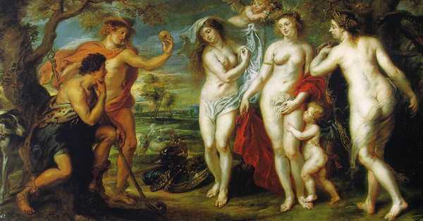 Paris and Three Beauties