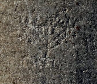 Menorah Carved on a Column in Ephesus
