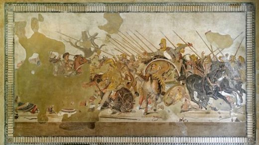 Battle of Issus by Apelles, Pompeii