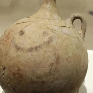 World's Oldest Emoji on a Jug