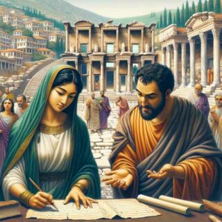 Aquila and Priscilla in Ephesus