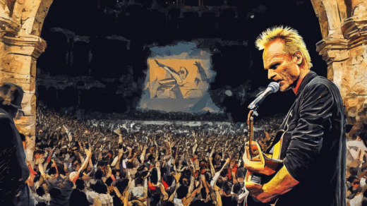 Sting Concert at Ephesus Turkey in 1993